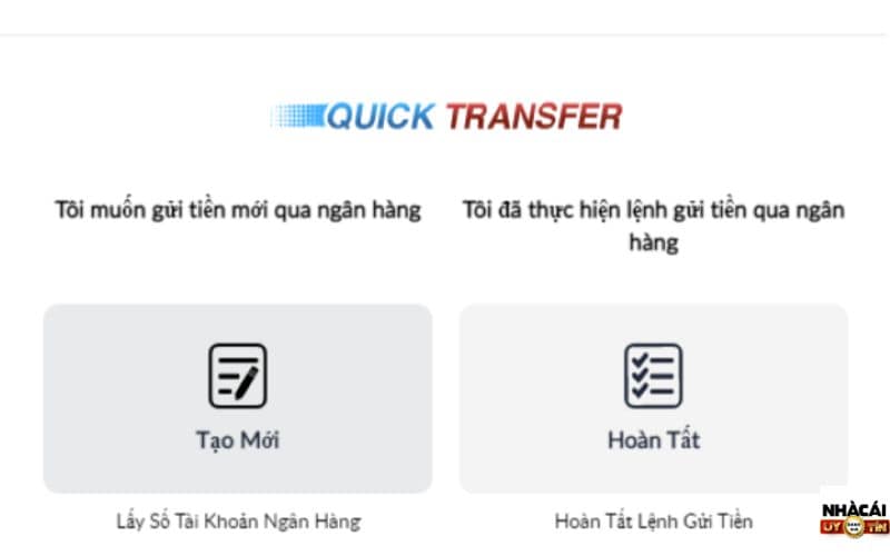 Cách gửi tiền M88