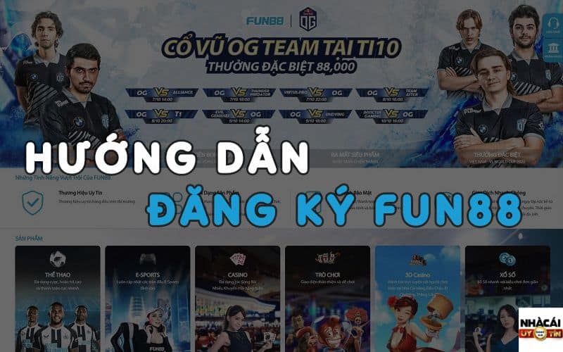 Đăng ký Fun88