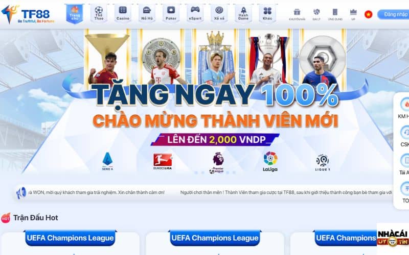 Lý do nên đăng ký tài khoản TF88