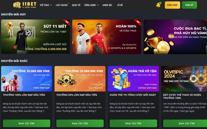 Khuyến mãi 11bet