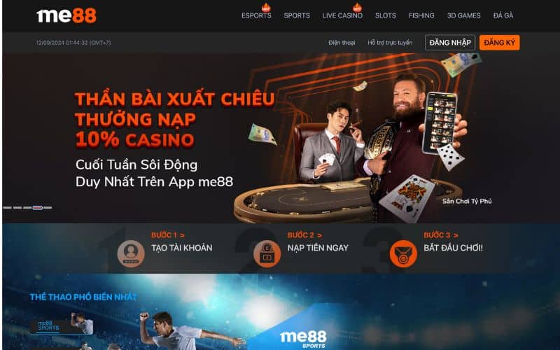 Giới thiệu nhà cái Me88