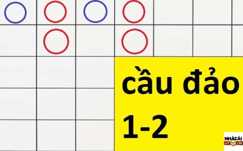 Cách soi cầu Baccarat bằng cầu đảo 1-2