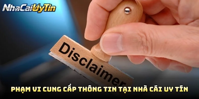 Phạm Vi Cung Cấp Thông Tin Tại Nhà Cái Uy Tín