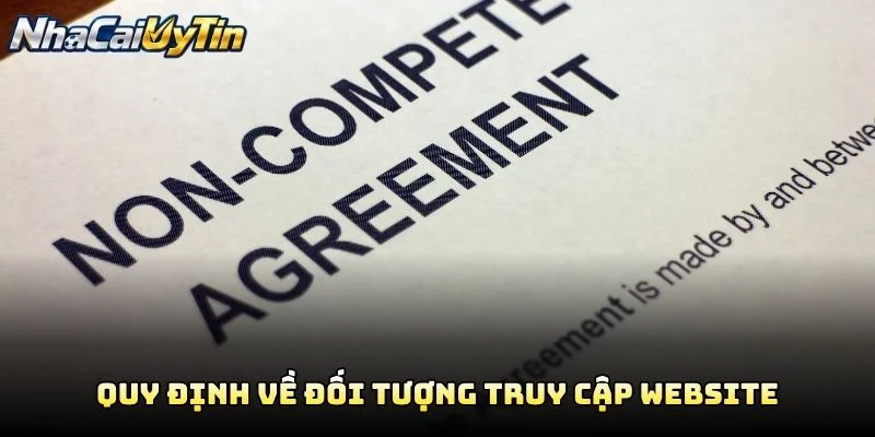 Quy Định Về Đối Tượng Truy Cập Website Quy Định Về Đối Tượng Truy Cập Website